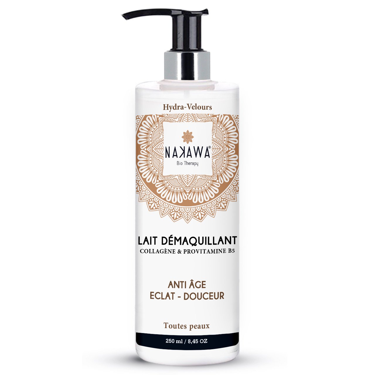 LAIT DÉMAQUILLANT HYDRATANT & SATINANT